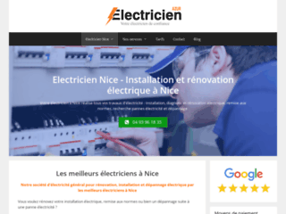 Electricien Nice - Rénovation électrique - Artisan électricité