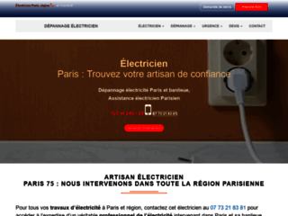 Electricien à Paris 75 et en région - Service en urgence 