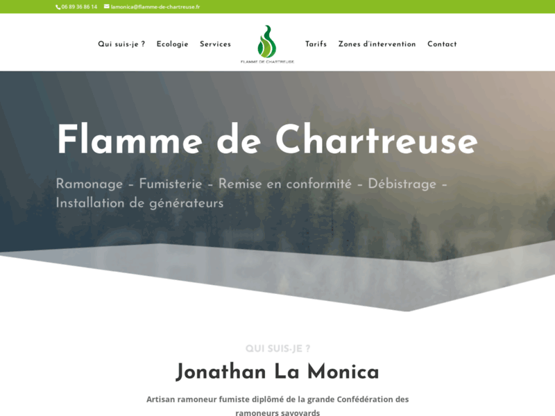 Flamme de Chartreuse, ramonage et fumisterie