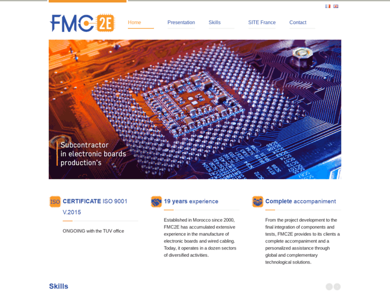 FMC2E, sous-traitant électronique à Casablanca