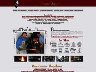 Détails : Forge salers, ferronnier d'art