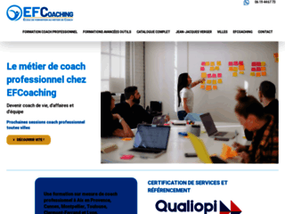 Détails : EFCoaching, la formation pour devenir coach professionnel