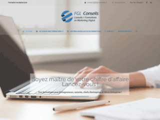 FGL Conseils - Formation Wordpress Lyon - Référencement SEO et marketing Digital