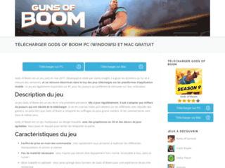 En savoir sur le jeu Gunsofboom.fr