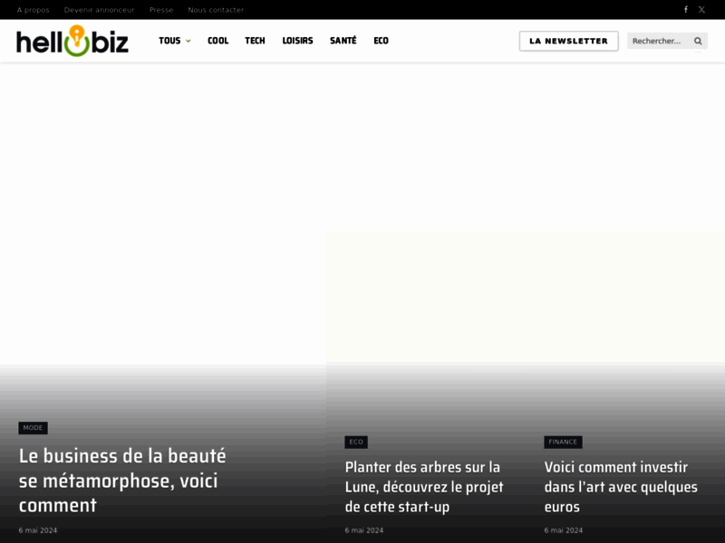 HelloBiz, actualité des concepts émergents d'entreprise