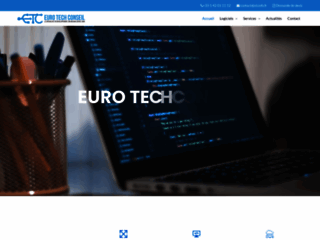 EURO TECH CONSEIL : société développement des logiciels 