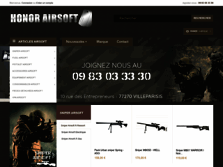 Boutique airsoft en ligne: Honor Airsoft