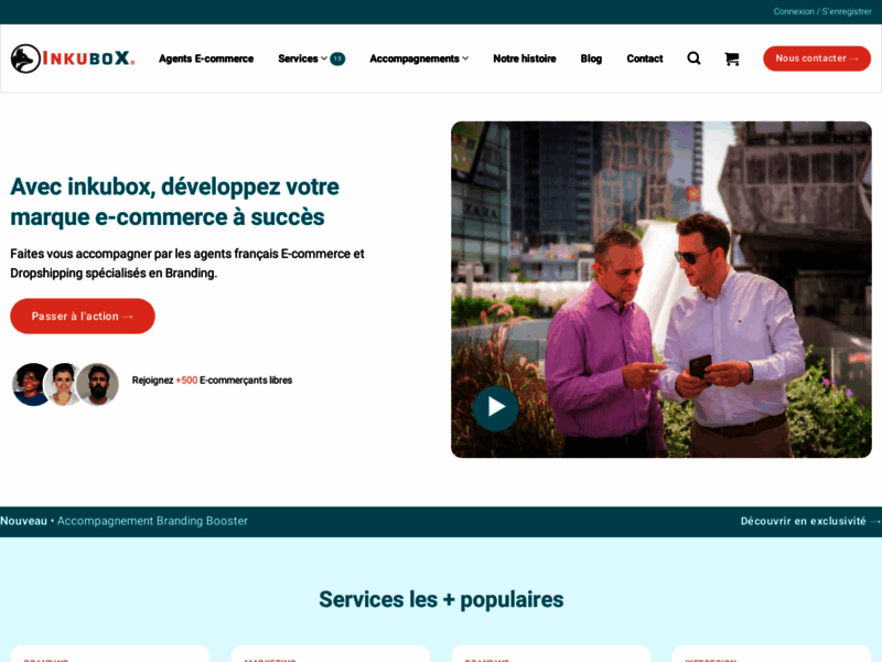 Inkubox, votre fournisseur E-commerce et agent de sourcing en dropshipping Français