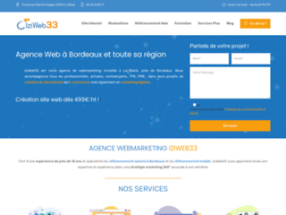Agence de communication web IziWeb33