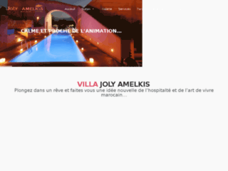 Détails : Joly Amelkis, location de villa à Marrakech