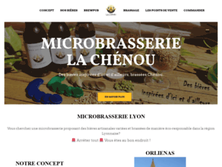La Chénou : microbrasserie et espace de dégustation à Orliénas (69)