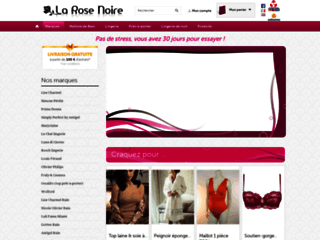 Détails : La Rose Noire, boutique de lingerie