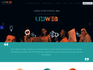 Détails : Liziweb, agence web pour entreprises normandes