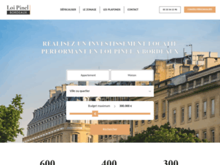 Investissement locatif en loi pinel à Bordeaux