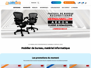 Détails : Loire Eco Distribution, mobilier de bureau et système informatique neuf et d'occasion reconditionné