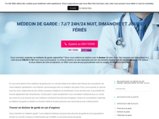Médecin de garde avec Medecin.info-garde.fr