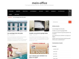 Site de promotion par l' écrit mein-office.biz