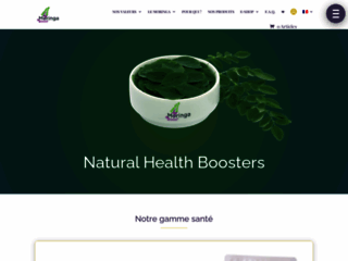 Détails : Moringa+Boost, boosters de santé naturels
