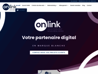 Détails : Onlink, agence web en marque blanche