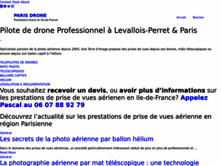 Pilote de drone professionnel en Île-de-France