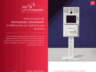 Location de photobooth / borne à selfie à Villefranche-sur-Saône et ses environs