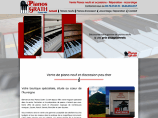 Détails : Pianos Grath, vente de piano neuf et d'occasion
