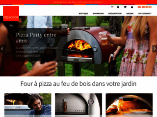 Pizzacook.ch, revendeur officiel des fours à pizza au feu de bois