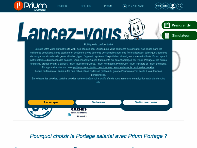 Prium Portage, société de portage salarial