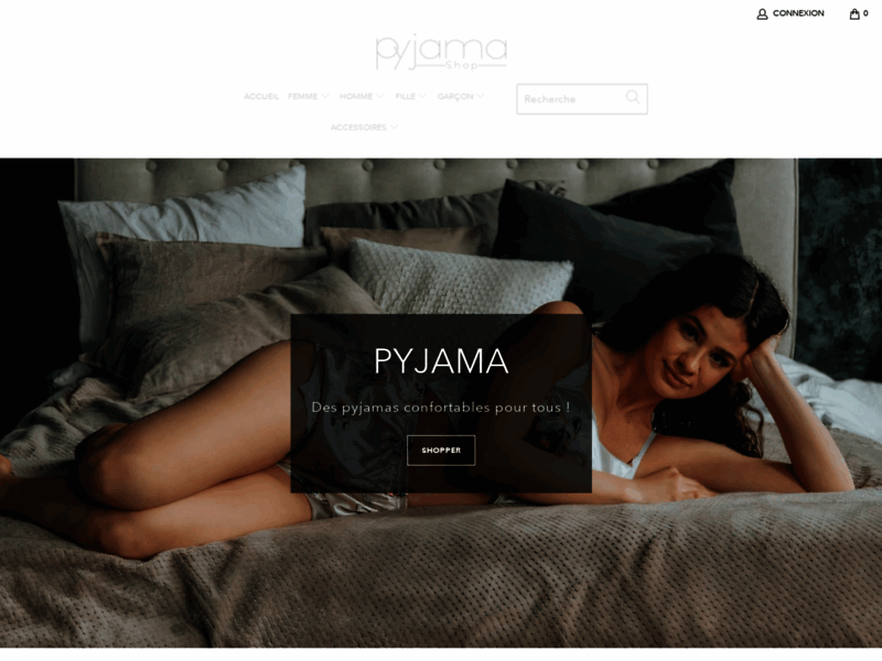 Pyjama Shop, boutique spécialisée dans les pyjamas