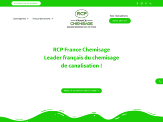 RCP France Chemisage : le leader français du chemisage de canalisation