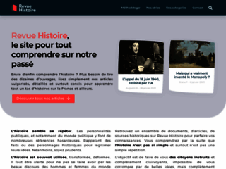 Détails : Revue Histoire, contenus historiques à destination des lycéens et des étudiants