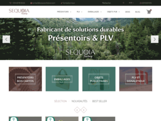 Détails : Séquoia Factory, spécialiste des présentoirs et PLV durables
