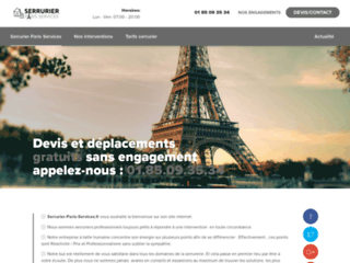 Serrurier Paris Services : Devis et DÃ©placement Gratuits