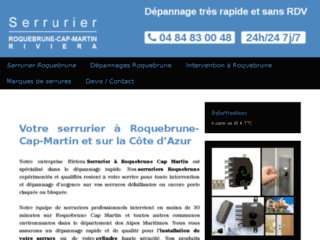 Entreprise de serrurerie à Roquebrune-Cap-Martin