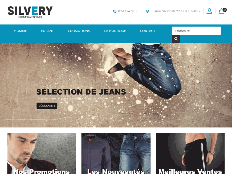 Silvery, boutique en ligne de vêtements