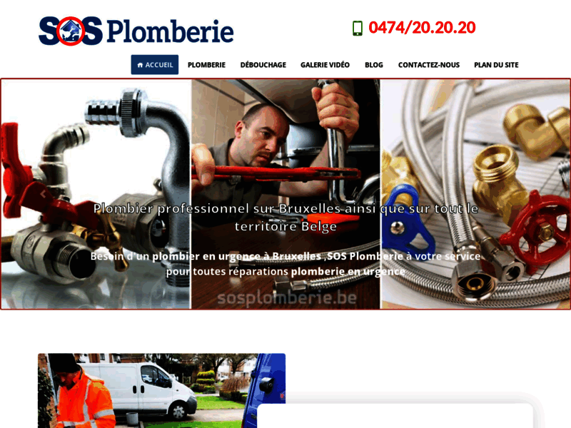 SOS Plomberie, votre plombier professionnel à Bruxelles