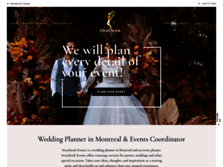 Détails : Story Book, organisateur de mariages à Montréal