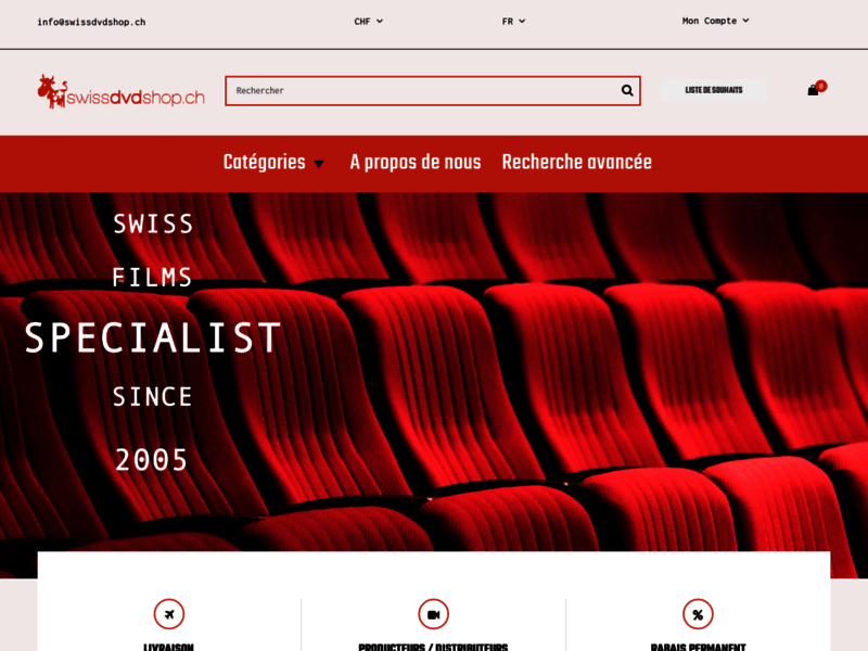 Swiss DVD Shop, le meilleur du cinéma suisse à découvrir
