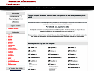 Annuaire tagexpert.be pour classer vos tags