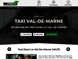 Votre compagnie de taxi dans le Val-de-Marne