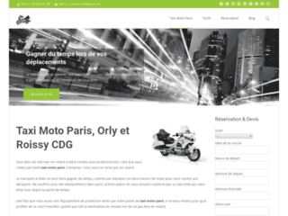 Service de taxi moto à Paris