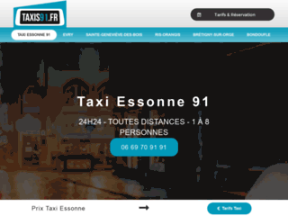 Taxi Essonne 91