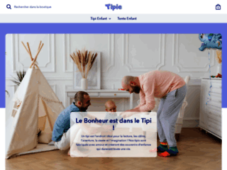 Détails : Tipie, le spécialiste français des tipis pour enfant