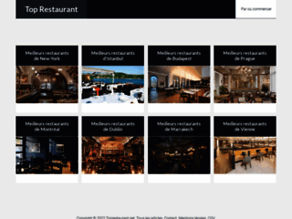 Détails : Top Restaurant, les meilleurs restaurants au monde