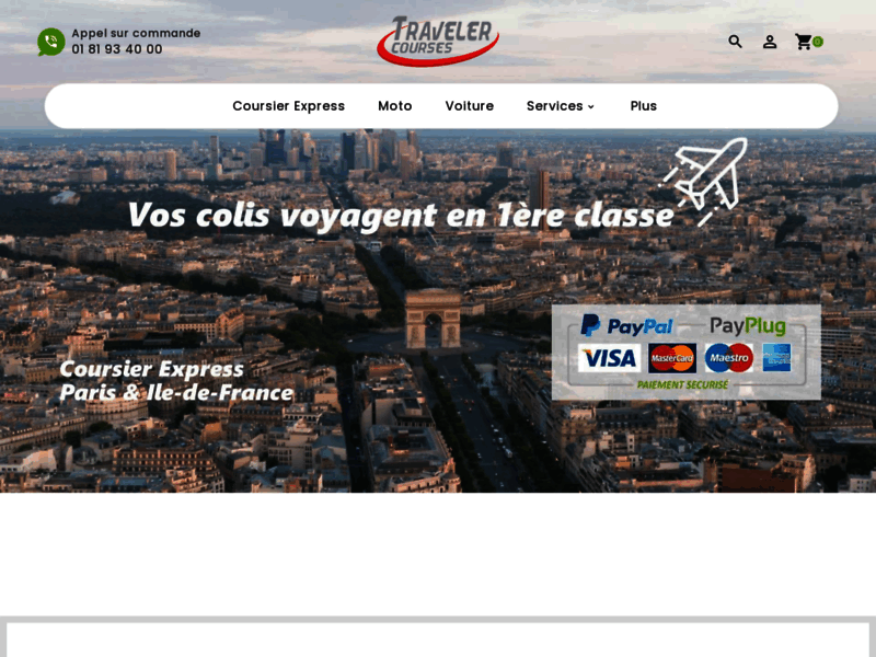 Traveler Courses, coursier express à Paris
