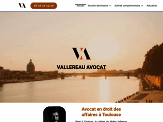 Avocat droit des affaires Toulouse - Cabinet Vallereau Avocat