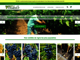 Détails : Viticabrol, vente de pieds de vignes