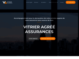Détails : Vitrier Assurance, prestations professionnelles de vitrerie en région parisienne
