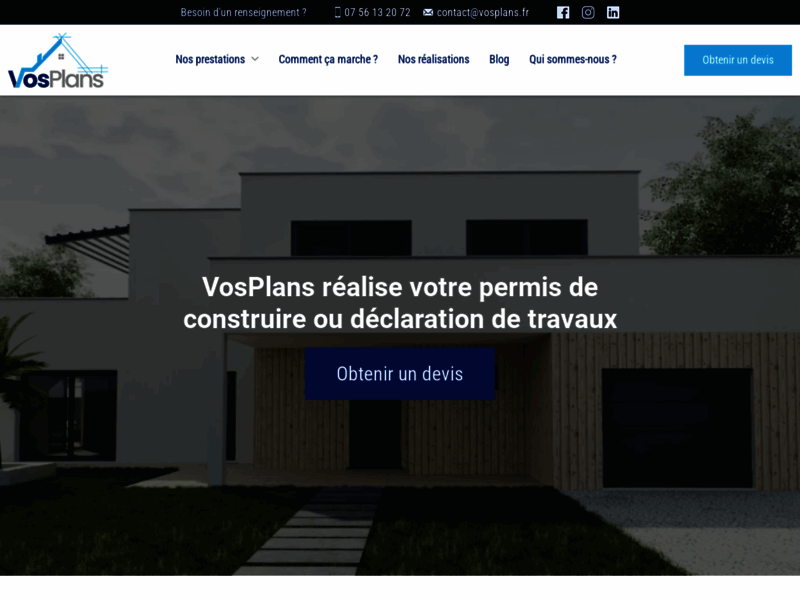 VosPlans, expert en gestion de projets immobiliers en Charente-Maritime