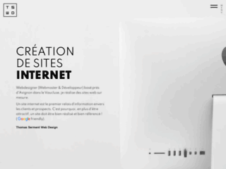Conception & Réalisation de sites internet Avignon | Thomas Serment Web Design